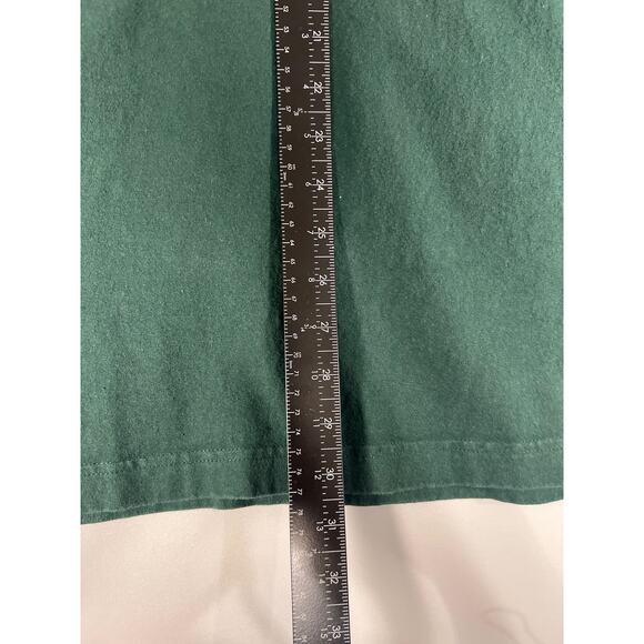 Carhartt Mens Original Fit Heavyweight Green Logo Graphic L/S Pocket Shirt Sz XL - Picture 3 of 8